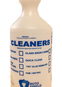 BB Blue Printed Plastic Bottle – CLEANERS