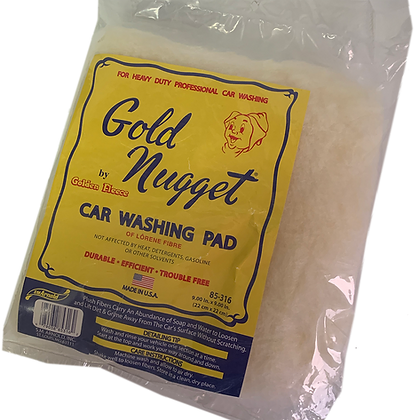 Gold Nugget Car Washing Pad
