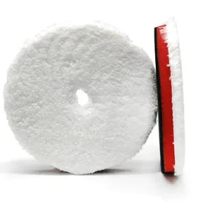 Ms mfp130 f2 Microfibre Buff Pad Finish Red 130x10mm.webp